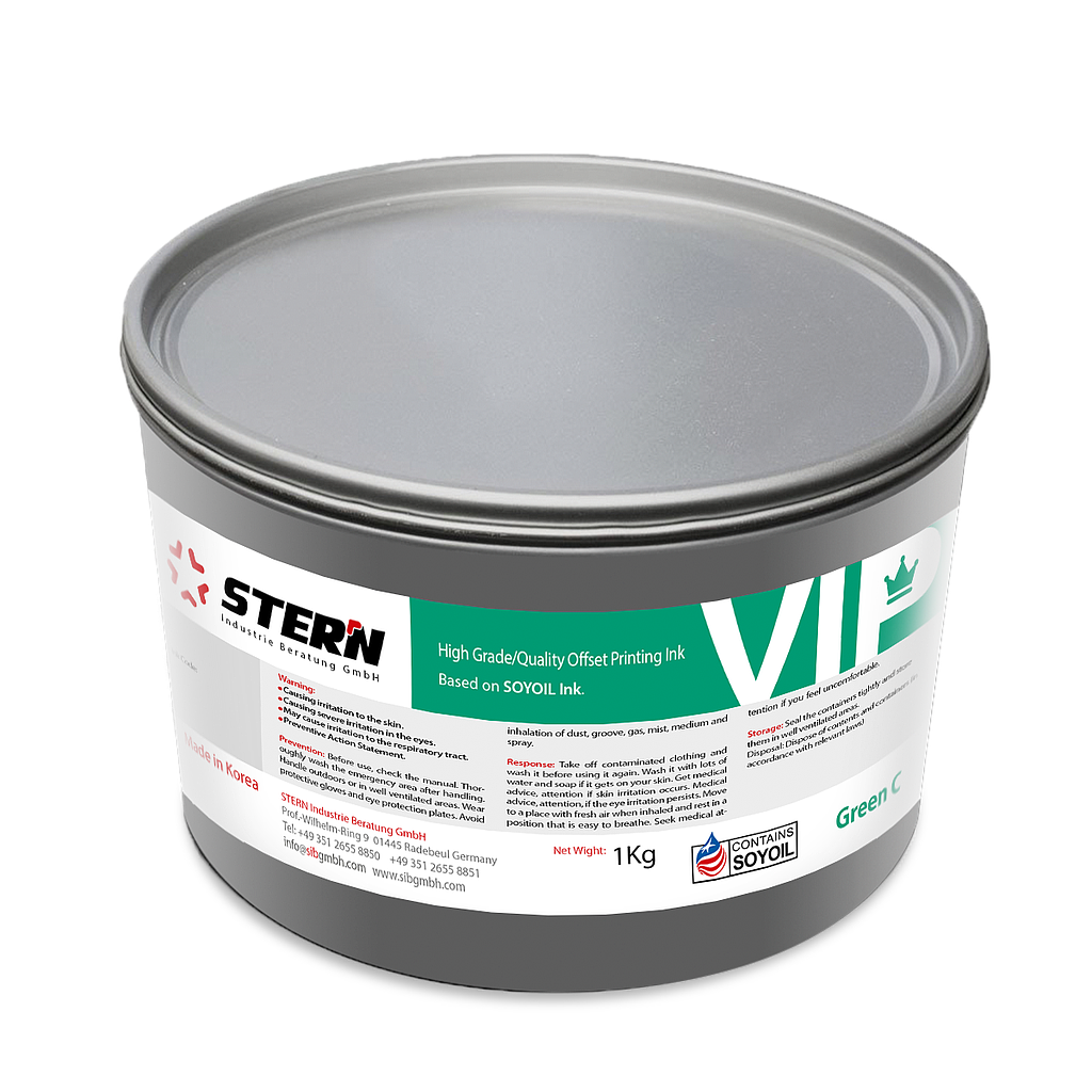 Stern VIP Offset Pantone Ink Green C