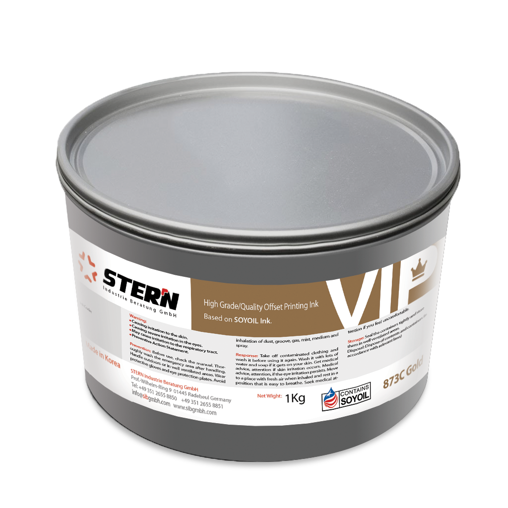 Stern VIP Offset Pantone Ink Metallic Gold 873C